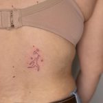 before and after fine line tattoo healing